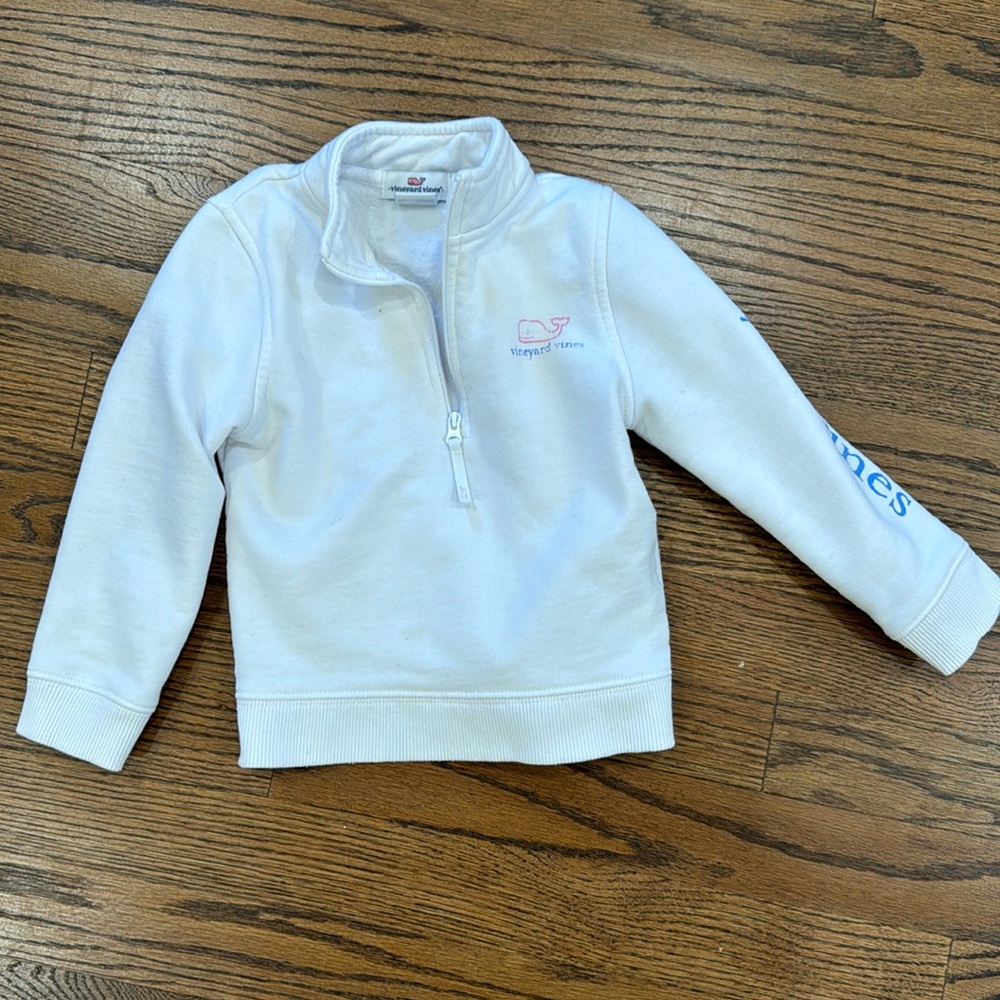 Vineyard Vines Toddler 2T zip sweatshirt